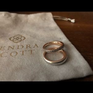 Kendra Scott Rose Gold* Colette Rings, Set of 2